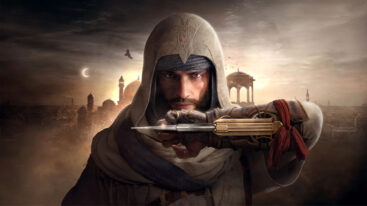 A picture of Basim from Assassin's Creed Mirage with his hidden blade out